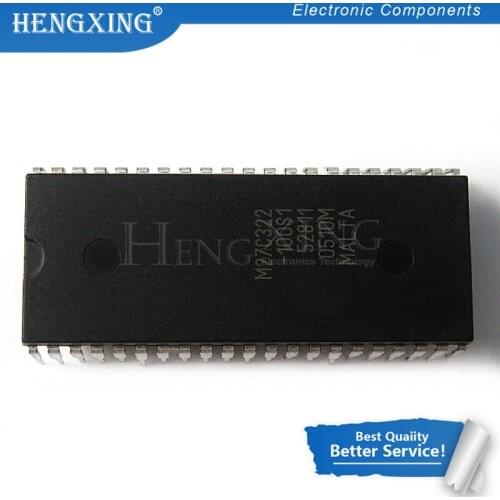 1pcs/lot M27C322-100S1 M27C322 DIP-42 In Stock
