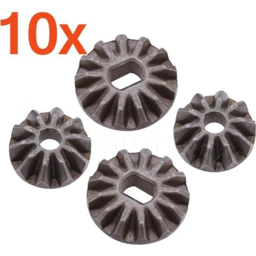 10 Sets Diff Differential Bevel Gear Set For 1:10 Himoto E10XT E10XTL E10MT E10MTL E10XB E10XBL Buggy Truck Truggy Parts 31009