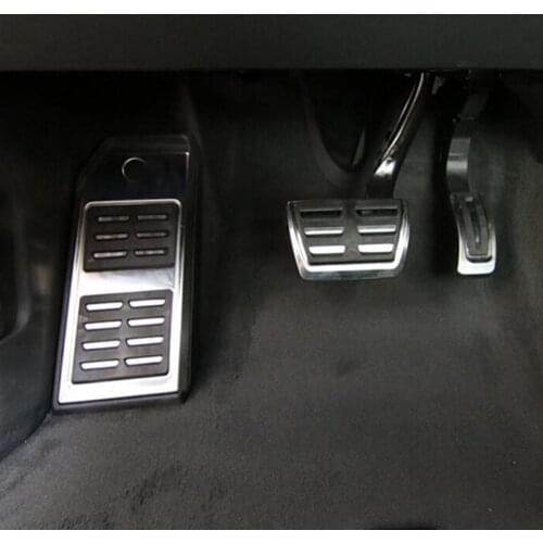Car styling Fuel Brake Footrest Pedal For Audi A4 A6 A7 S7 S4 RS4 A5 S5 RS5 8T Q5 SQ5 8R Q7 Q8 For Touareg for Macan Cayenne