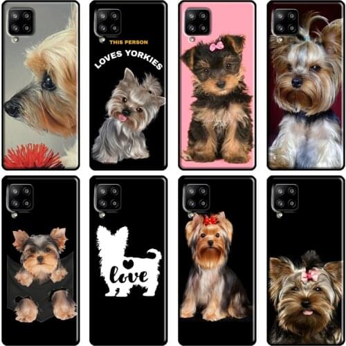 Yorkshire terrier dog For Samsung Galaxy A12 A52 A72 A71 A51 A41 A31 A70 A50 A40 M31 A02 A20e A21S Phone Cover