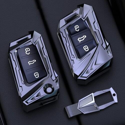 Car Remote Key Cover Case Key Shell For Volkswagen POLO Touran Jetta Golf MK6 GTI Golf R Tiguan Beetle Car styling Accessories