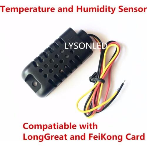 5pcs/lot Temperature and Humidity Sensor For LED Display Control Card , Compatiable with LongGreat FeiKong
