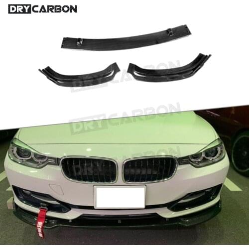 ABS Black Front Lip Spoiler for BMW 3 Series F30 F35 Standard Bumper 2012-2018 Head Bumper Chin Shovel Car Styling