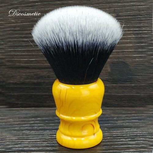 DS synthetic hair shaving brush 30mm big Tuxedo Knot resin handle for man shave tools