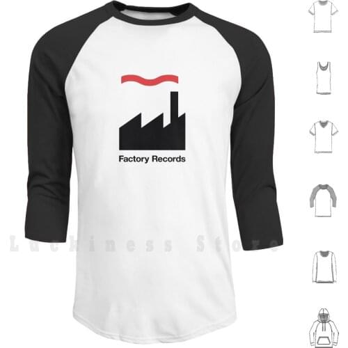 Factory Records Hoodie Long Sleeve Factory Records Gift Factory Records Merchandise Factory Records Stuff Factory
