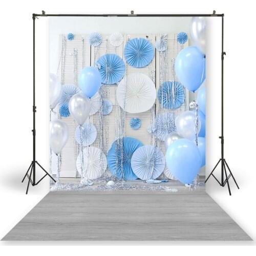 HUAYI Photography Backdrop Newborns Baby Shower Birthday Party Decor Studio Photo Background Boys Photo Backdrops XT-6803