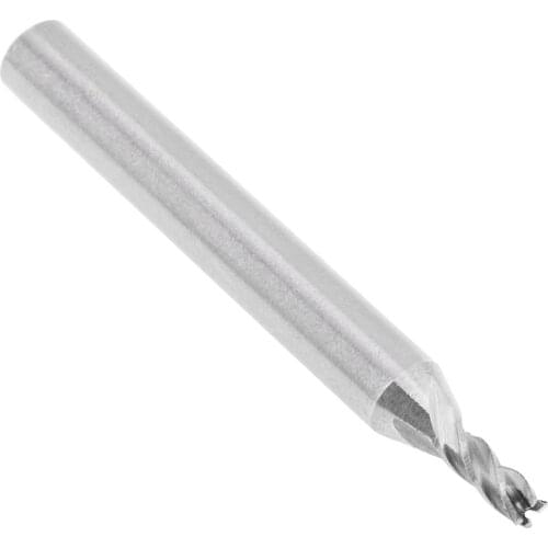 Milling cutter 2.5/3/3.5/4/4.5/5/6/7/8/10/11/12mm HSS & Aluminum 4 Flute End Mill Cutter Solid Carbide CNC Milling Cutter