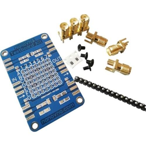 Testboard Main Board For NanoVNA Professional High Accuracy VNWA Testboards Kit VNA Vector Network Analysis Test Demo Board