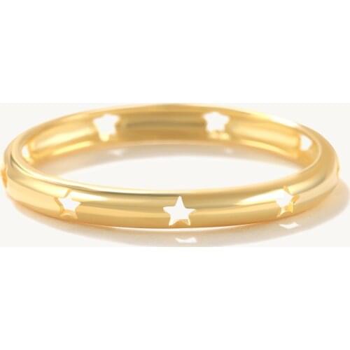 CANNER 925 Sterling Silver Ring Twinkling Starry Sky Luxury Jewelry Rings For Women Wedding Rings Anillos Bague Bijoux Joyero