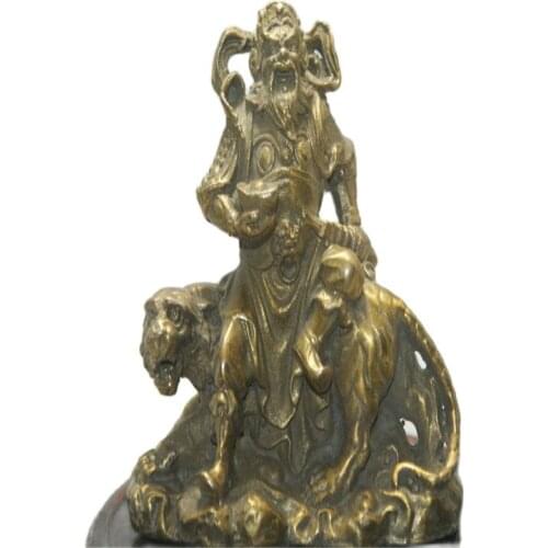 Fine old Chinese Unique Copper Carved statue