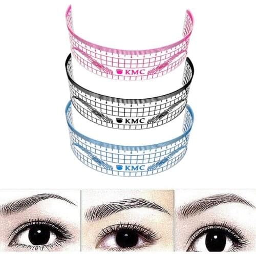 ATOMUS Eyebrow Ruler Microblading Permanent Make Up Eyebrow Shaping Measurement Tools Accessory