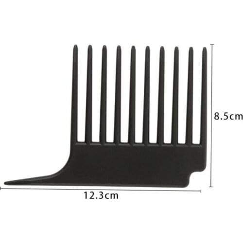 Oil Head Comb Aircraft Head Hair Comb Large Back Flat Comb Wide Tooth Retro Oil Head Shape Comb