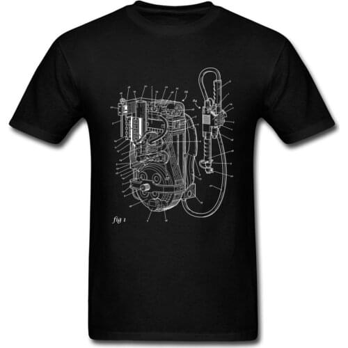 Mechanics Schematic 3D Printed T Shirt Mother Day Pure Cotton Round Neck Man Tops Shirts Classic Fashion Tops & Tees New