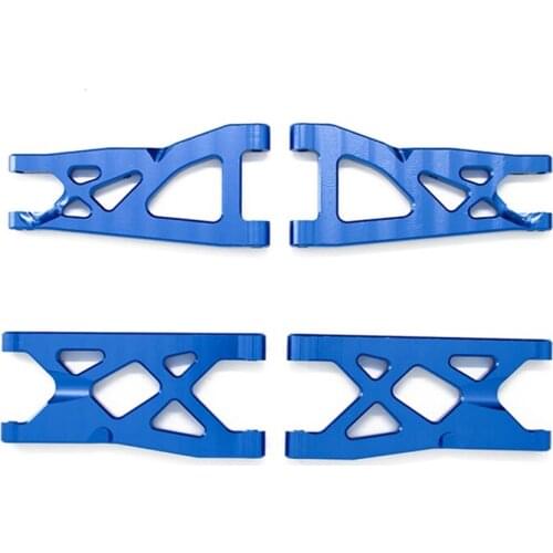 4Pcs Metal Front & Rear Suspension Arms Set for Arrma 1/10 SENTON VORTEKS Typhon Big Rock Granite RC Car Parts