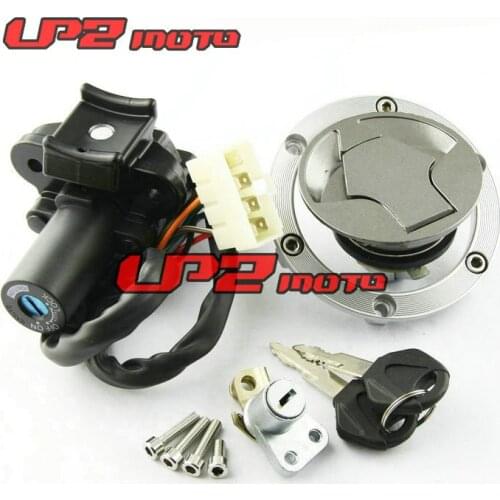 Motorcycle Lock Kits Ignition Switch Lock Tank Cap For Kawasaki EX250 NINJA250/300