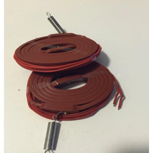 Heating Element rubber waterproof pipeline heater band air conditioning compressor crankcase Silicone Heater ,15x730mm 50W 220V