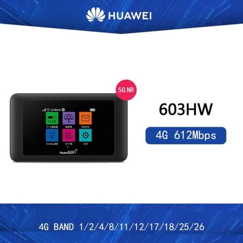 Unlocked Huawei 603HW Pocket WiFi 4g mobile mini router wifi portatil repetidor wifi 5ghz 5g wifi router with sim card slot