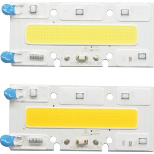 LED COB chip Lamp Light 30W 110V/220V IP65 Smart IC Fit For DIY LED Flood Light Cold White WarmWhite