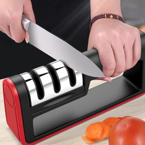 Sharpeners Household Fast Knife Sharpener Kitchen Gadget Whetstone Home Tools Kitchen Tools Stainless Steel ABS