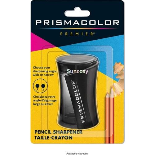 Prismacolor Premier Pencil Sharpener,Double Hole,two Different Blades, One for A Fine Point, The Other for A Wide Point