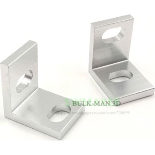 5pcs 3D Printer RepRap CNC openbuilds OX CNC machine parts Universal L Bracket -single V Slot Aluminium Extrusion