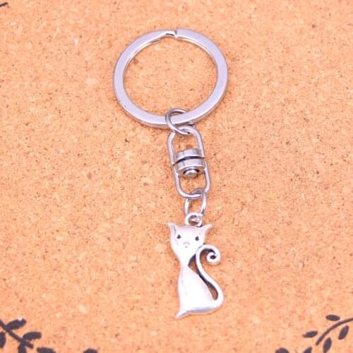 20Pcs cat Keychain Novelty Gadget Trinket Souvenir Christmas Gift Keychain Drop Shipping