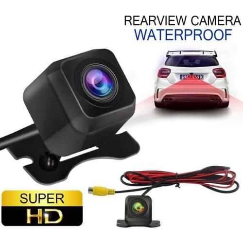 Car Rear View Camera HD Night Vision Universal Backup Parking Reverse Camera Waterproof IP68 170 Wide Angle Len Video Monitor