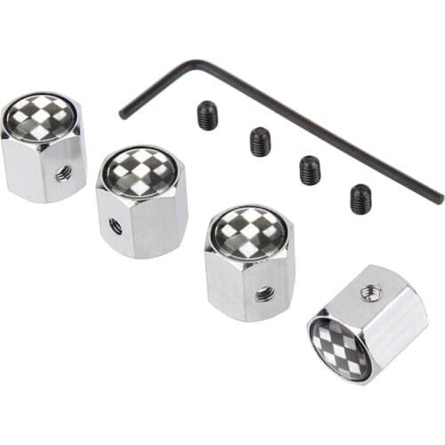 F1 Racing Car Wheel Tire Valves Caps Anti-Theft Cover For Bmw E46 Volkswagen Vw Ford Focus 2 Peugeot 307 Mercedes Renault Toyota