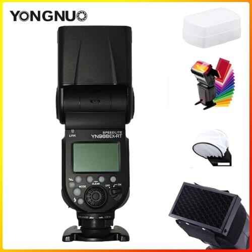 YONGNUO YN968EX-RT LED Wireless Flash Speedlite Master TTL HSS for Canon 6D 80D 600D 90D 5D Mark IV III 1DX II Mark III