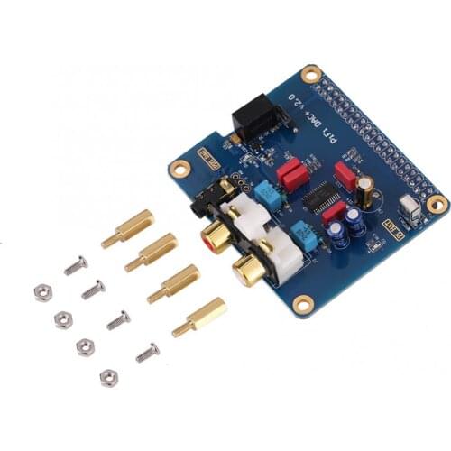 I2S Interface PiFi DIGI DAC + HIFI DIGI Digital Audio Card for Raspberry Pi B + a + 2B Raspberry Pi 3B (64-bit) Pinboard V2.0 B