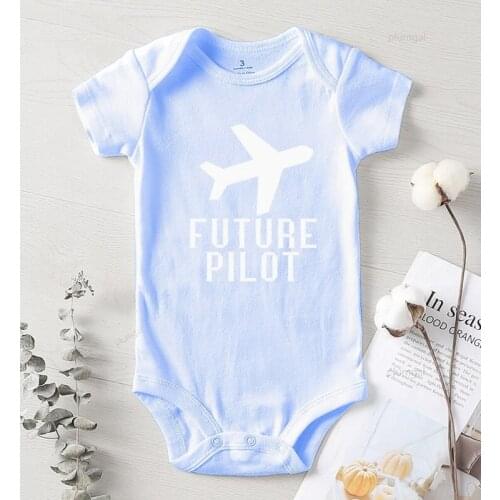 Printing Future Pilot baby boy clothes Winter Jumpsuits Kids rompers for Babies Newborn Fall Costume Cotton Children Clothing
