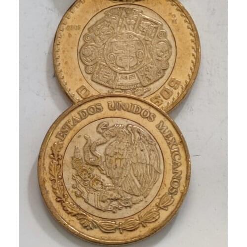 28mm Mexico ,100% Real Genuine Comemorative Coin,Original Collection