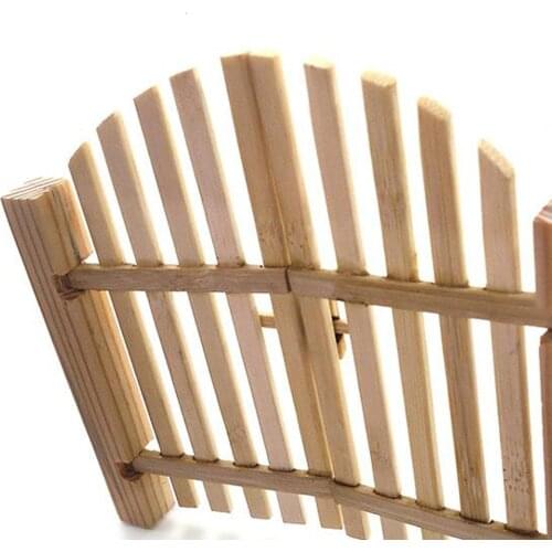 1: 6 1:12 Dollhouse Garden Door Unpainted Door Miniature Garden Fence in