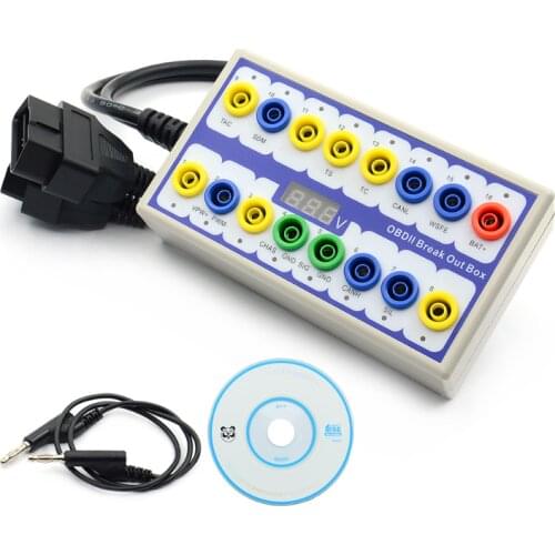 OBDII Protocol Detector Break Out Box OBD2