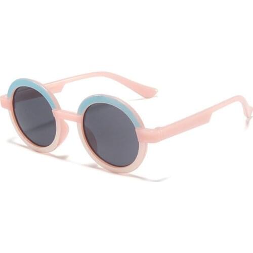 Lovely Children Decorative Kid Sunglasses Fashion Round Cute Girls Boys Eyewear Outdoor Shades Baby Sun Glasses Retro Eyeglasses