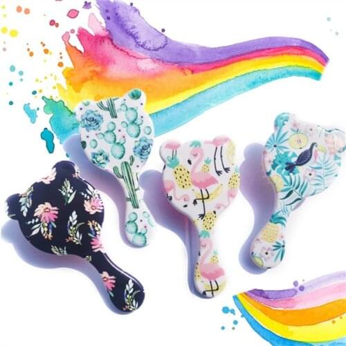 1PC Hair Styling Comb Cartoon Cute Air Bag Comb Hairbrush Salon Hairdressing Straight Curly Hair Comb Women Hair Brush