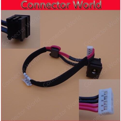 For Toshiba Satellite C650 C650D C655 C655D L650 L650D L655 L655D L500 L505 L505D L500D DC Jack with Cable DC Power Jack