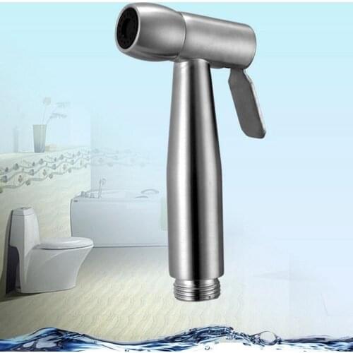 Handheld shattaf bidet sprayer anal wash bidet faucet bidet toilet seat shower for toilet jet spray 304 stainless steel