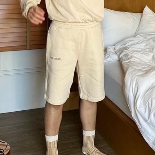 Fashion Drawstring Short Men Casual Jogger Sweathshorts Hip Hop Streetwear Male Gyms Fitness Short Pants High Quality Sweatpants