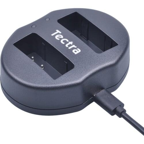 Tectra DMW-BLG10 DMW-BLE9 2-Port USB Dual Charger for Panasonic Lumix DMC-GF3 DMC-GF5 DMC-GF6 DMC-GX7 DMC-LX100