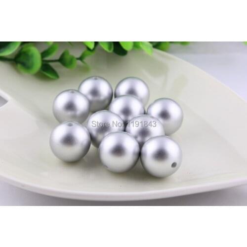 Kwoi vita 20mm Chunky Fashion A59 100pcs a lot , Loose Imitation Plastic Pearl for Chunky Beads Jewelry