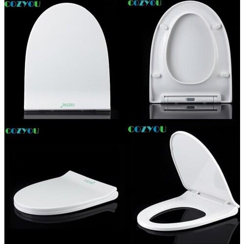 Elongated V type PP Toilet seat Slow Close Double button Quick-Release length 402mm to 477mm,width 350mm to 370mm GBP17322SV