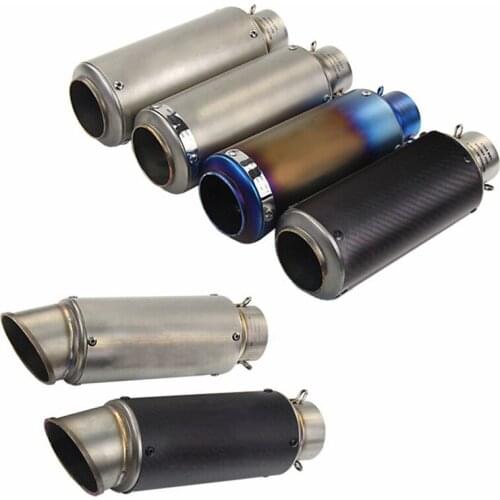 Carbon Fiber Stainless Stee Motorcycle Exhaust Muffler DB Killer For ktm ninja 650 vulcan 1500 zephyr 750 z 750 kle 500 z650