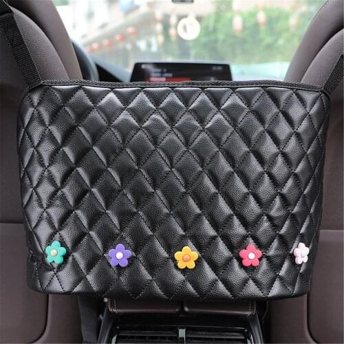 Universal Car Handbag Holder Hanging Handbag Organizer Auto Seat Back Storage Organizer Bag Document Tickets Holders Car Using