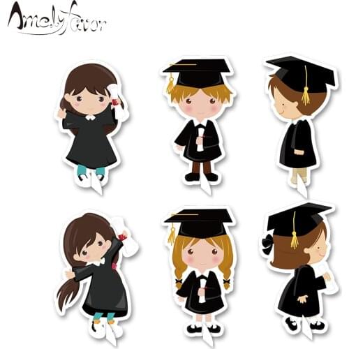 Graduation Theme Party Table Centerpiece Graduates Students Decoration Boy Girl Graduation Party Decoration Supplies