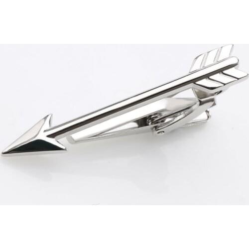 2016 New Hot Sale Classic Stainless Steel Arrow Tie Bar for Mens Suit Clasp Clip Business Wedding Man Jewelry Accessories