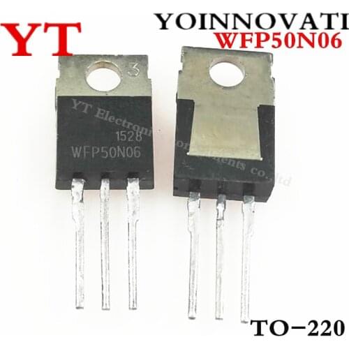 10pcs/lot WFP50N06 P50N06 TO-220 IC Best quality