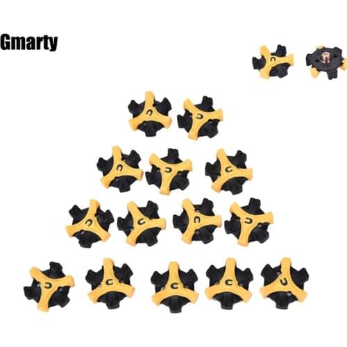 14PCS Golf Shoes Spikes Golf Cleats Fast Equipment Training Aids Set Replacement Durable Supplies Fast Twist Golf Spikes Pins