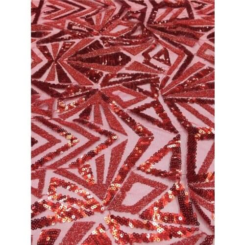 2018 best High quality African Tulle Noble white/French Green Sequins lace fabric,Embroidered Net mesh lace fabric Nigeria Dress