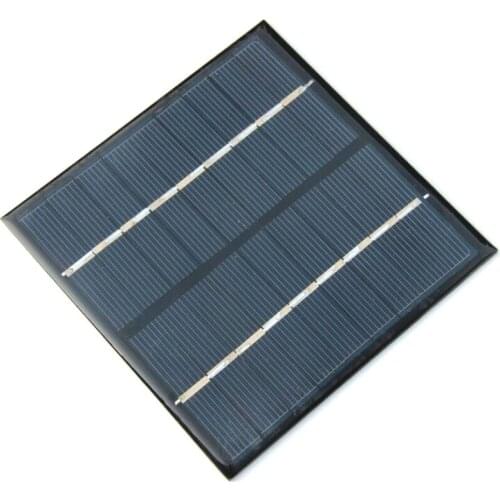 BUHESHUI 2W 9V Mini Solar Cell Module DIY Solar Panel Charger System For Led Light Study Epoxy 115*115*3MM5pcs/lot Free Shipping